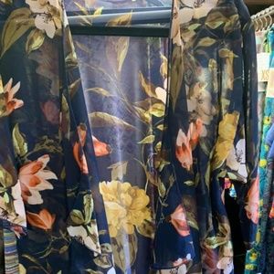 New with tag LuLaRoe Shirley Kimono/coverup